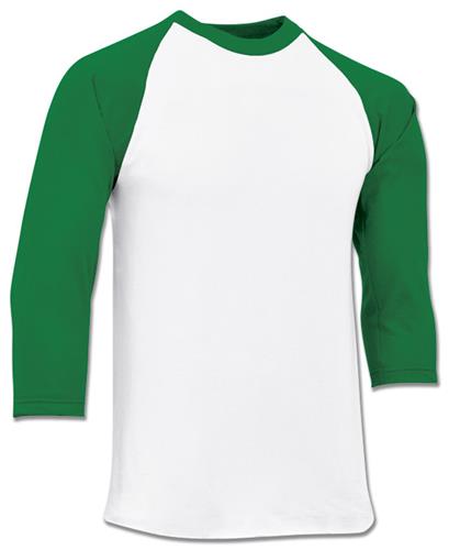Champro Veteran Cotton 3/4 Sleeve Baseball Jerseys. Decorated in seven days or less.