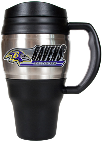 NFL Baltimore Ravens 20oz Travel Mug