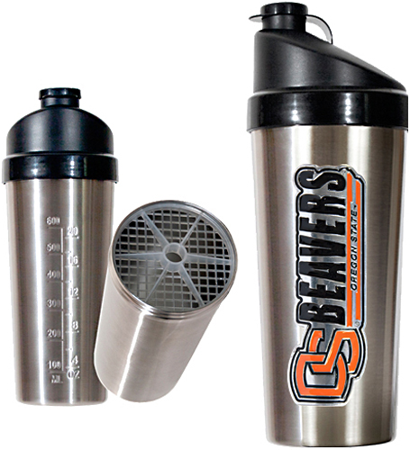 NCAA Oregon State Beavers Stainless Protein Shaker