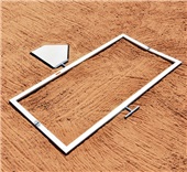 Batter's Box Template - Little League (3 ft.x6 ft.)