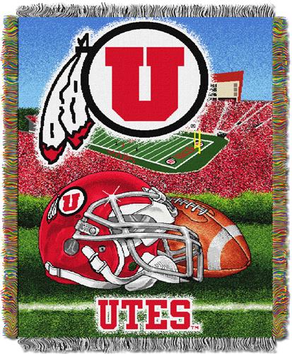 Northwest NCAA Utah HFA Tapestry Throw