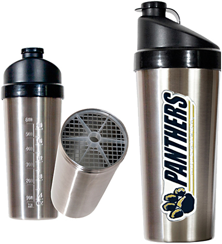 NCAA Pittsburgh Panthers Stainless Protein Shaker