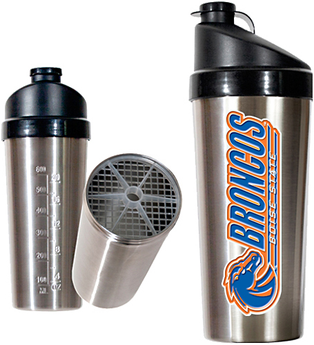 NCAA Boise State Broncos Stainless Protein Shaker
