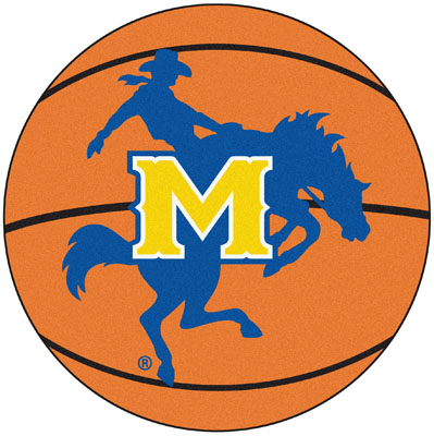 Fan Mats McNeese State University Basketball Mat