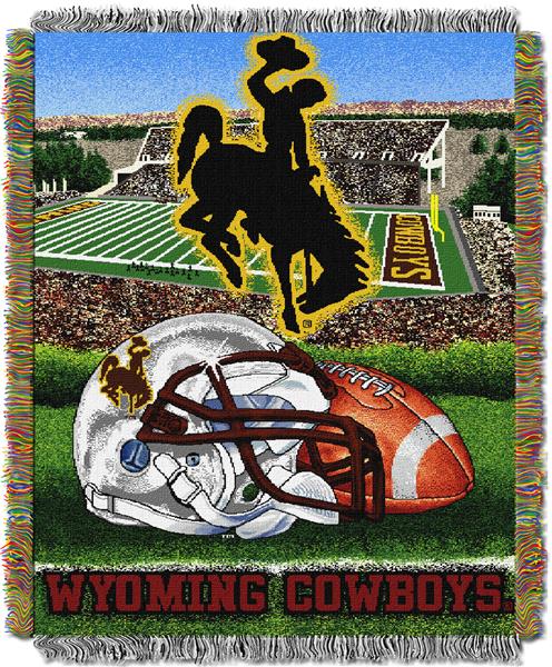 Northwest NCAA Wyoming HFA Tapestry Throw