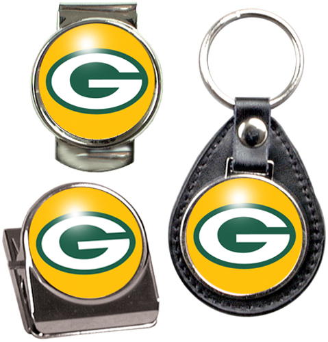 NFL Green Bay Packers Keychain/Money Clip/Magnet