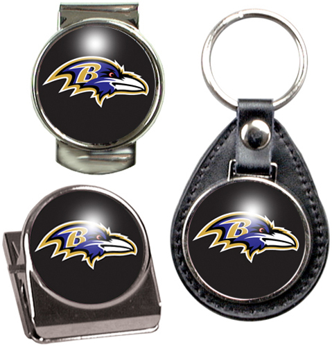 Baltimore Ravens Keychain/Money Clip/Magnet Clip