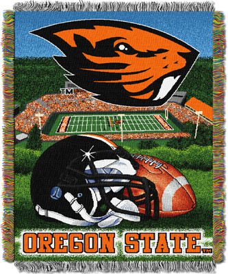 Northwest NCAA Oregon State HFA Tapestry Throws