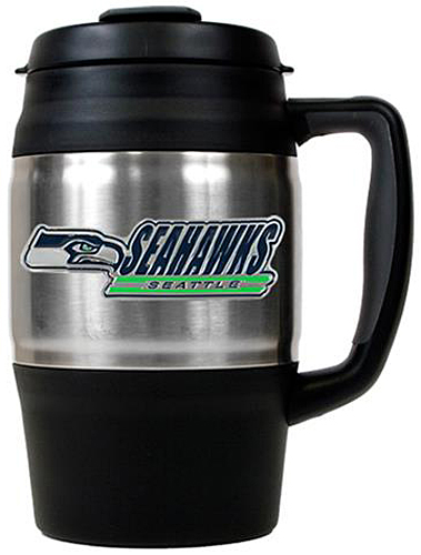 NFL Seattle Seahawks 34oz Thermal Travel Mug