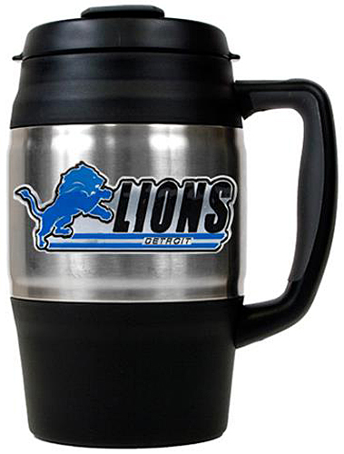 NFL Detroit Lions 34oz Thermal Travel Mug