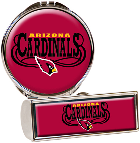 NFL Arizona Cardinals Lipstick Case/Compact Mirror