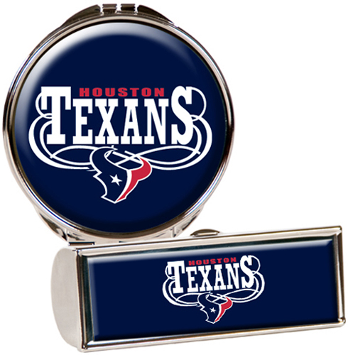 NFL Houston Texans Lipstick Case/Compact Mirror