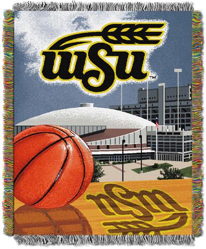 Northwest NCAA WSU Shockers HFA Tapestry Throw