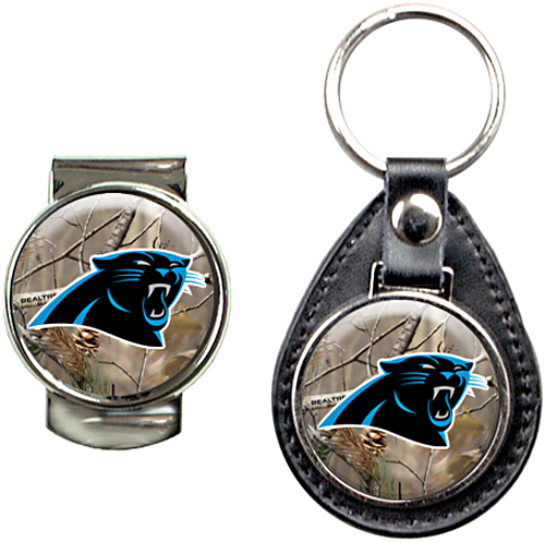 Carolina Panthers Open Field Keychain/Money Clip