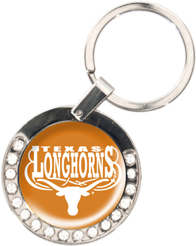 NCAA Texas Longhorns Rhinestone Key Chain