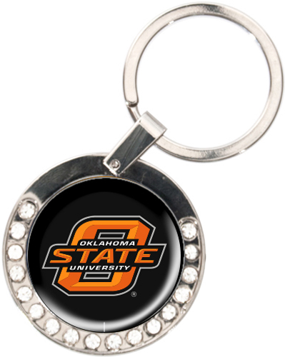 NCAA Oklahoma State Cowboys Rhinestone Key Chain