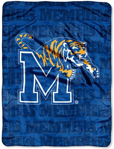 Northwest NCAA Memphis Tigers Grunge Throws