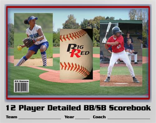 Blazer Athletic Baseball/Softball Scorebook
