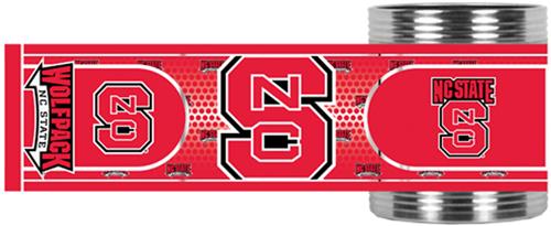 NC State Stainless Steel Can Holder Hi-Def Wrap