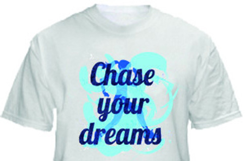 1 Line Sports Chase Your Dreams Running T-Shirt