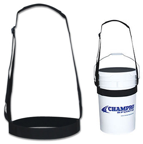 Champion Sports 6 Gallon Ball Bucket W Padded Lid