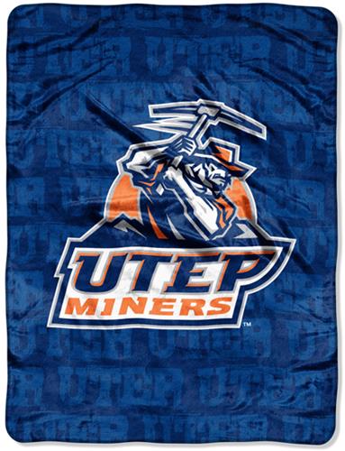 Northwest NCAA UTEP Miners Grunge Throws