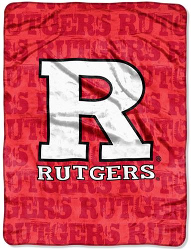 Northwest NCAA Rutgers University Grunge Throws