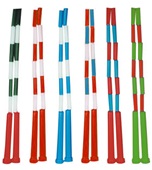 Plastic Segmented Jump Rope - Braided Nylon