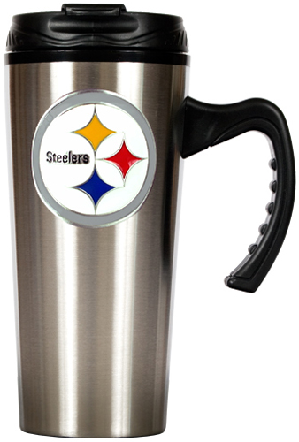 NFL Pittsburgh Steelers 16oz Slim Travel Mug