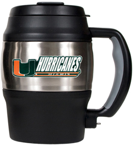 NCAA Miami Hurricanes Heavy Duty Insulated Mug