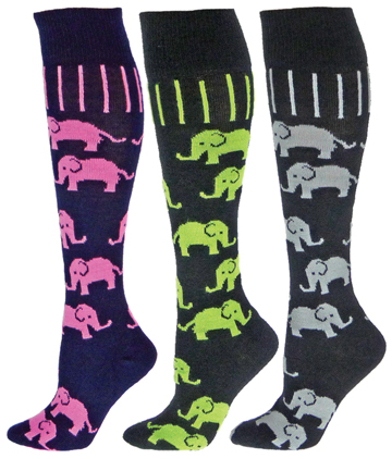 Red Lion Elephants Socks