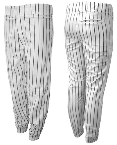 Champro Belted Baseball Pinstriped Pants C/O