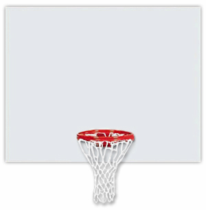 42" Rectangular Polyethylene Basketball Backboard