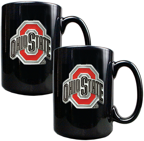 NCAA Ohio State 2pc Coffee Mug Set
