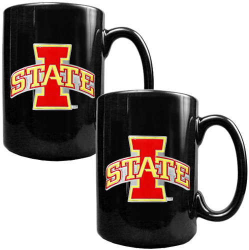 NCAA Iowa State Cyclones 2pc Coffee Mug Set