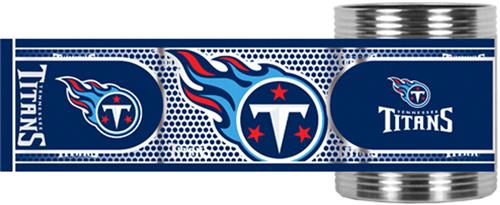 NFL Tennessee Titans Metallic Wrap Can Holders