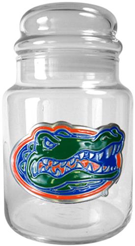 NCAA Florida Gators Glass Candy Jar