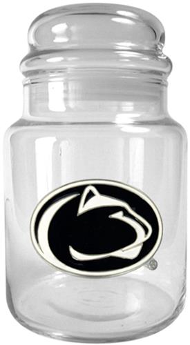 NCAA Penn State Glass Candy Jar