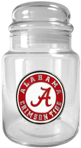 NCAA Alabama Crimson Tide Glass Candy Jar