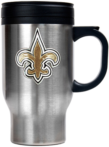 NFL New Orleans Saints Stainless Steel Travel Mug