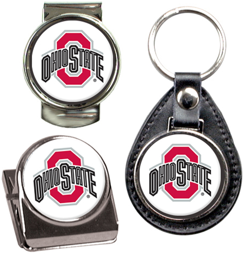 NCAA Ohio State Key Chain Money Clip & Magnet Set