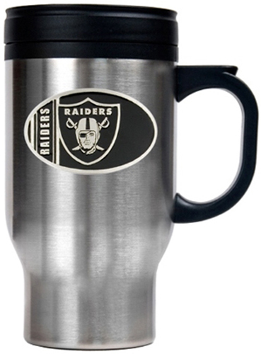 NFL Oakland Raiders Stainless Steel Travel Mug
