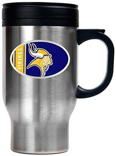 NFL Minnesota Vikings Stainless Steel Travel Mug