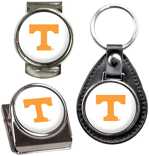 NCAA Tennessee Key Chain Money Clip & Magnet Set