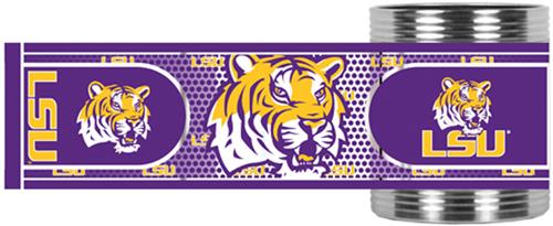 NCAA LSU Stainless Can Holder Hi-Def Wrap