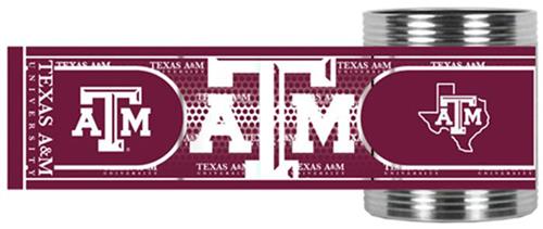 NCAA Texas A&M Stainless Can Holder Hi-Def Wrap
