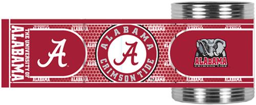 NCAA Alabama Stainless Can Holder Hi-Def Wrap