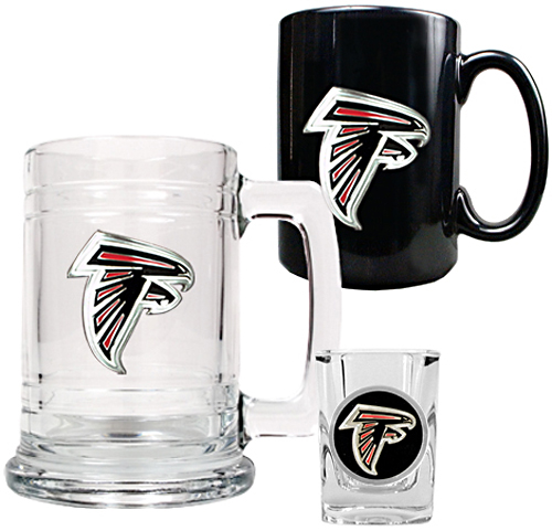 NFL Atlanta Falcons Tankard/Mug/Shot Glass Set