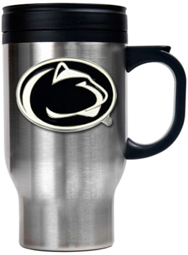 NCAA Penn State Stainless Steel Travel Mug 16oz.