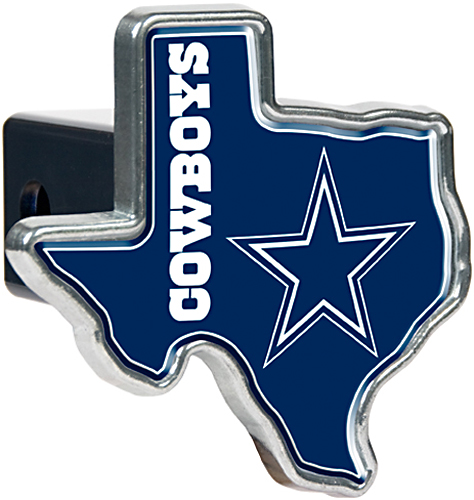 NFL Dallas Cowboys Texas Shaped Trailer Hitch